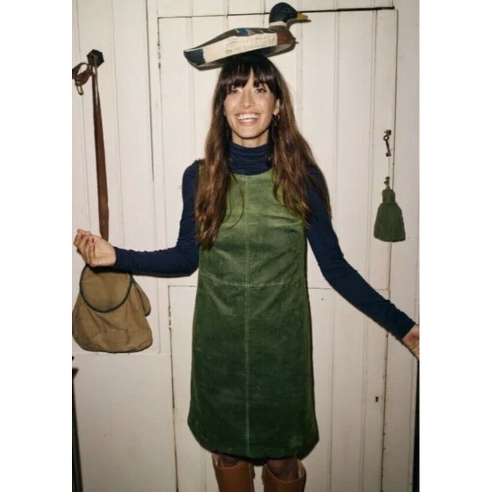 Boden Green Mini Dress - Picture 9 of 9